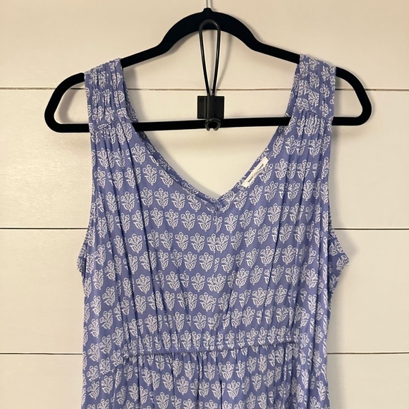 BEACHLUNCHLOUNGE Woman Ireana Tiered pastel printed sleeveless maxi dress XL - Picture 6 of 16